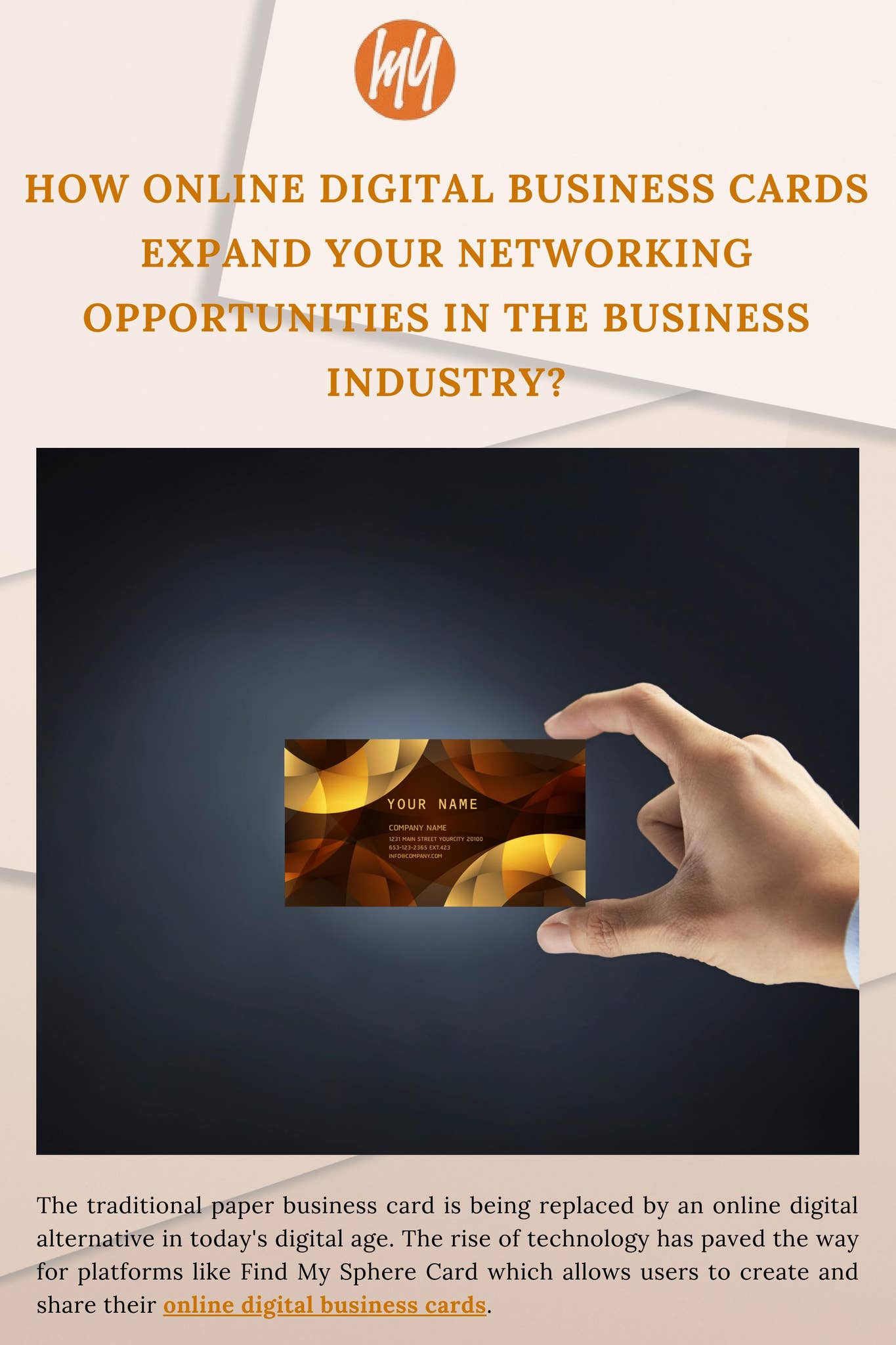 How Online Digital Business Cards Expand Your Networking Opportunities in  the Business Industry? by Sphere Card - Issuu, image size:1365x2048