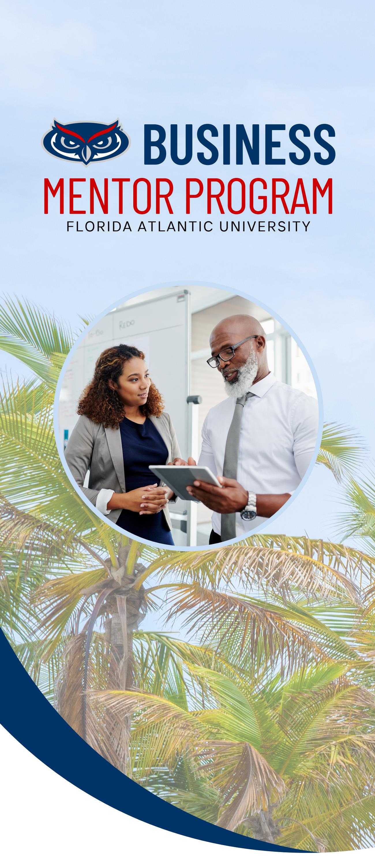 Business Mentor Program FAU College of Business by Florida Atlantic