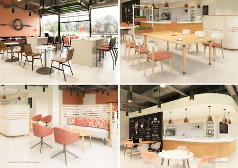 bluespace interiors - Cafeterias and Break Time Amenities 家具型录 第 16 页
