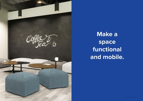 bluespace interiors - Cafeterias and Break Time Amenities 家具型录 第 23 页