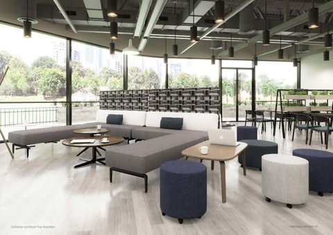 bluespace interiors - Cafeterias and Break Time Amenities 家具型录 第 24 页