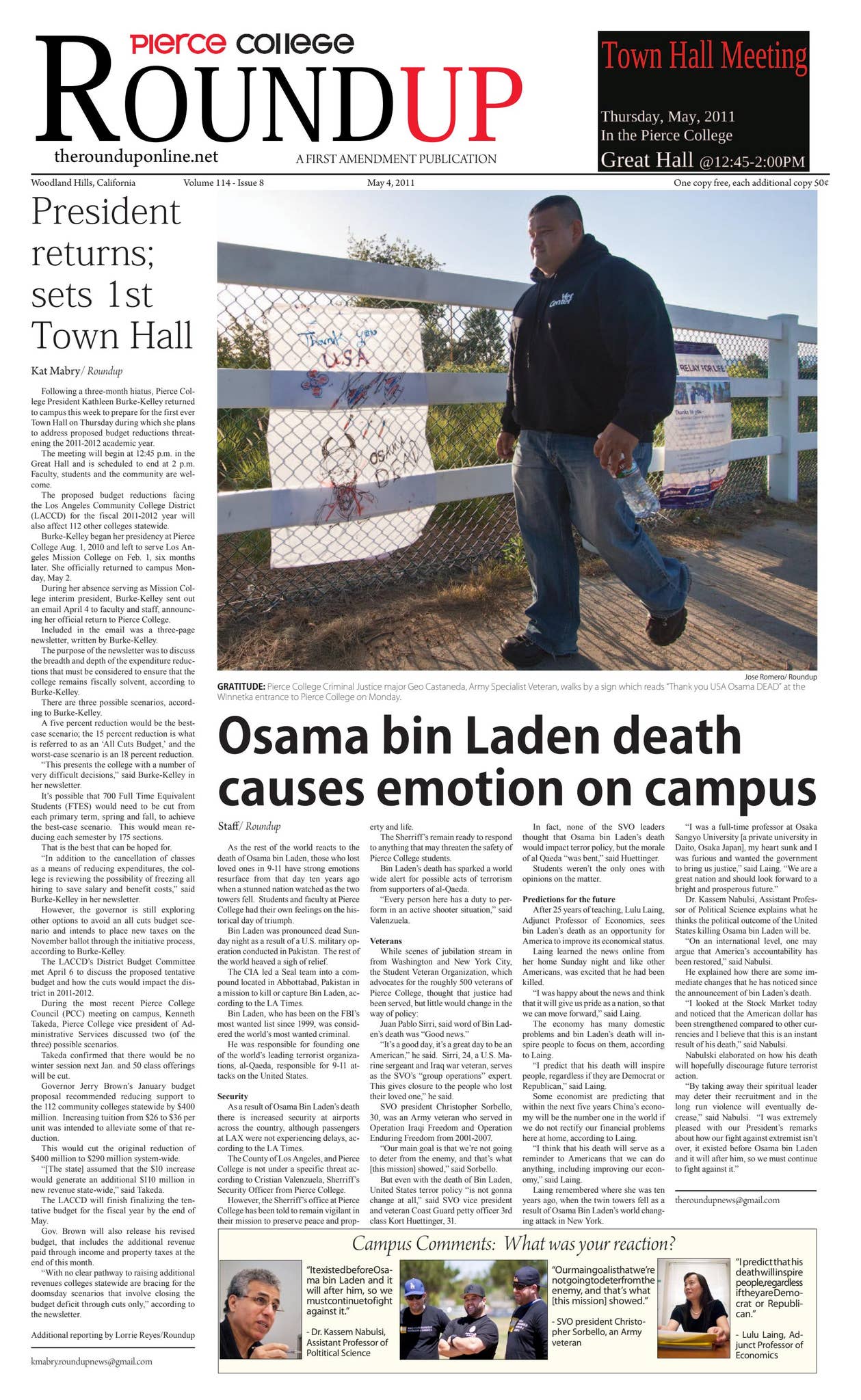 Volume 114 Spring 2011 Roundup Issue 8 by Pierce College Publications ...