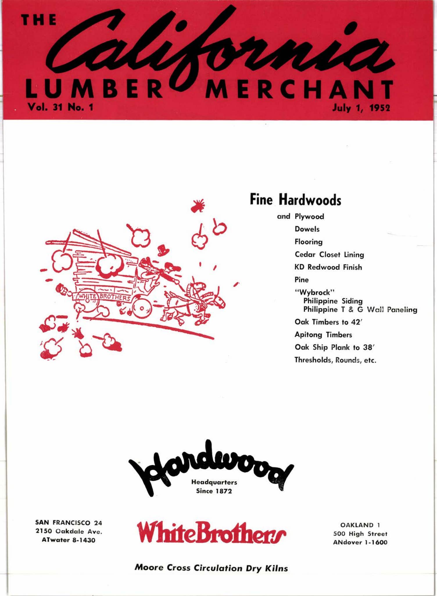 The California Lumber Merchant - July 1952 by 526 Media Group - Issuu