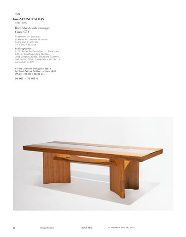 Artcurial 家具目录 · Design Brésilien 第 22 页