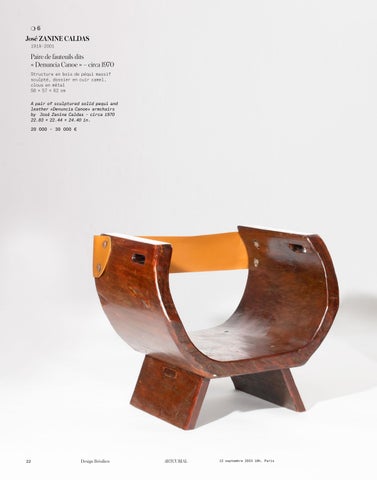 Artcurial 家具目录 · Design Brésilien 第 24 页