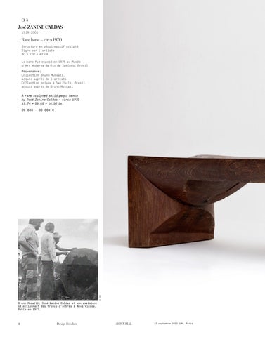 Artcurial 家具目录 · Design Brésilien 第 8 页