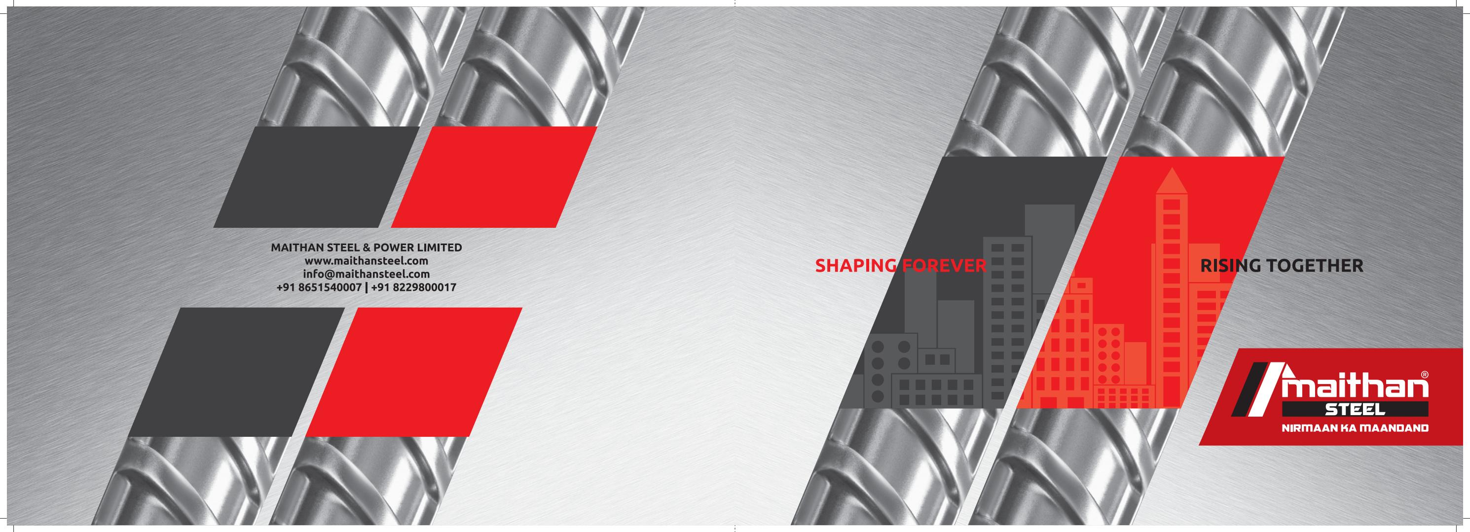 Maithan Corpotate Brochure by MAITHAN STEEL Issuu