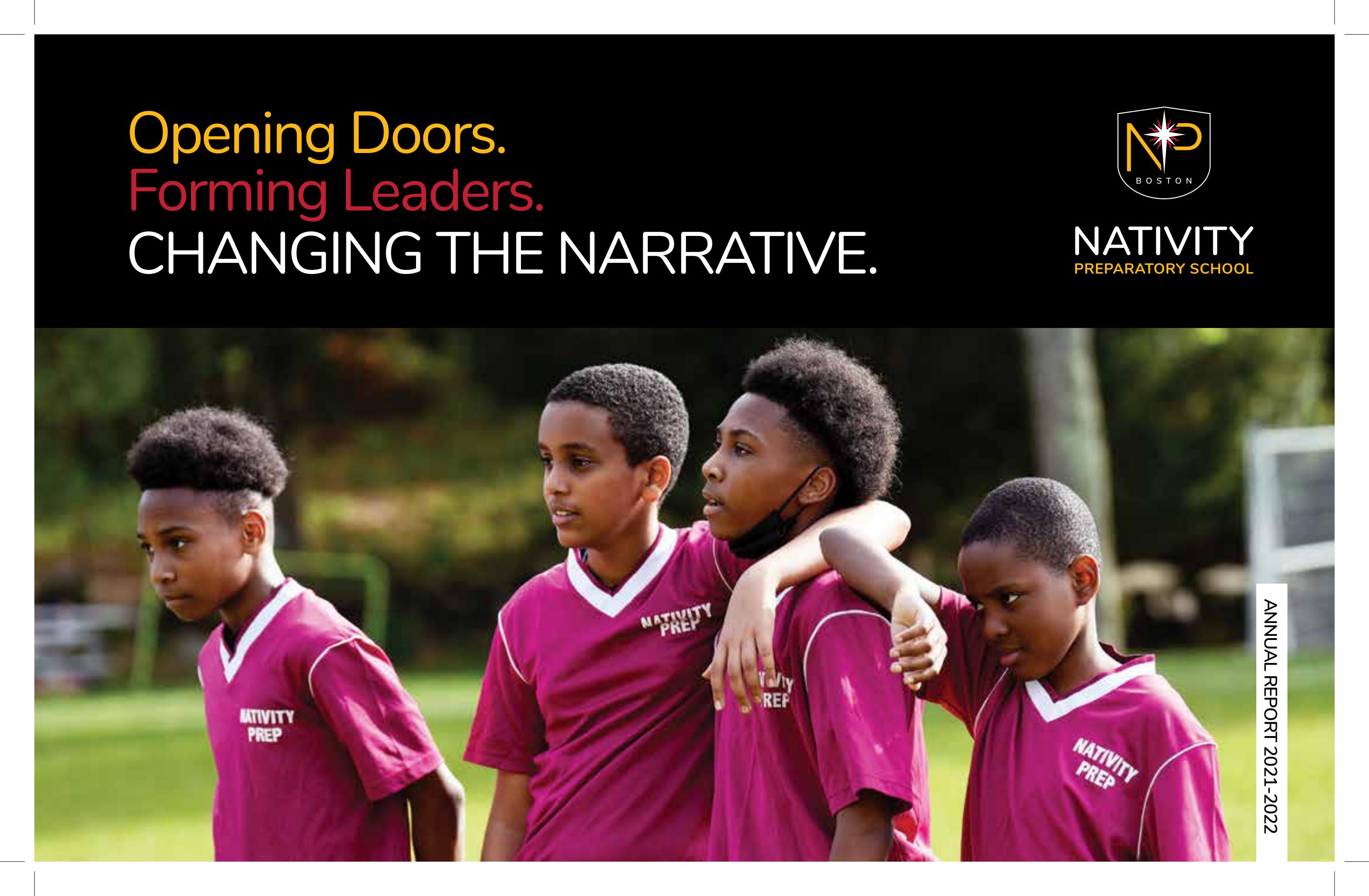 Nativity Preparatory School Annual Report 20212022 by Nativity