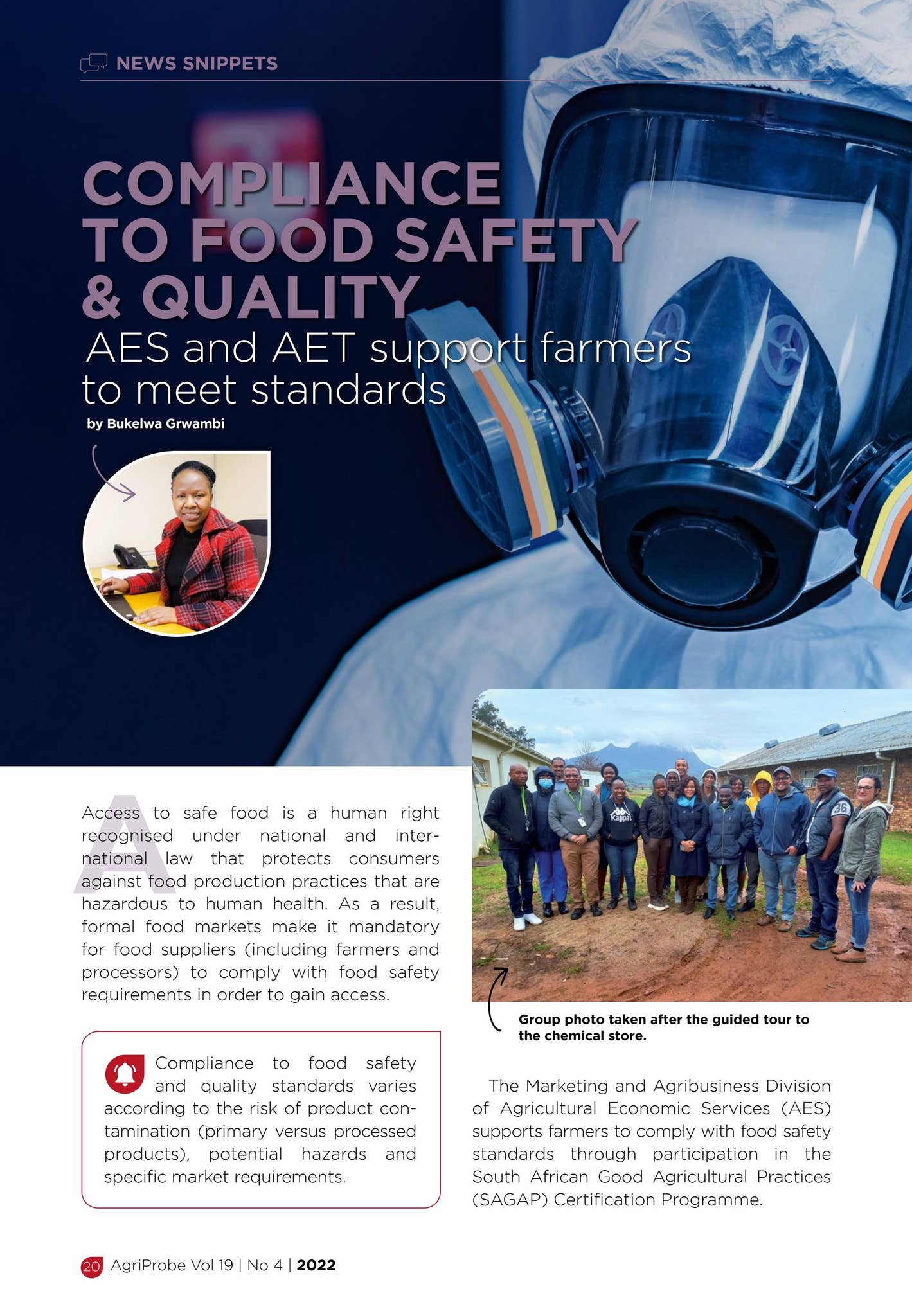 AgriProbe Vol 19 No 4 by WCDOA pubs - Issuu