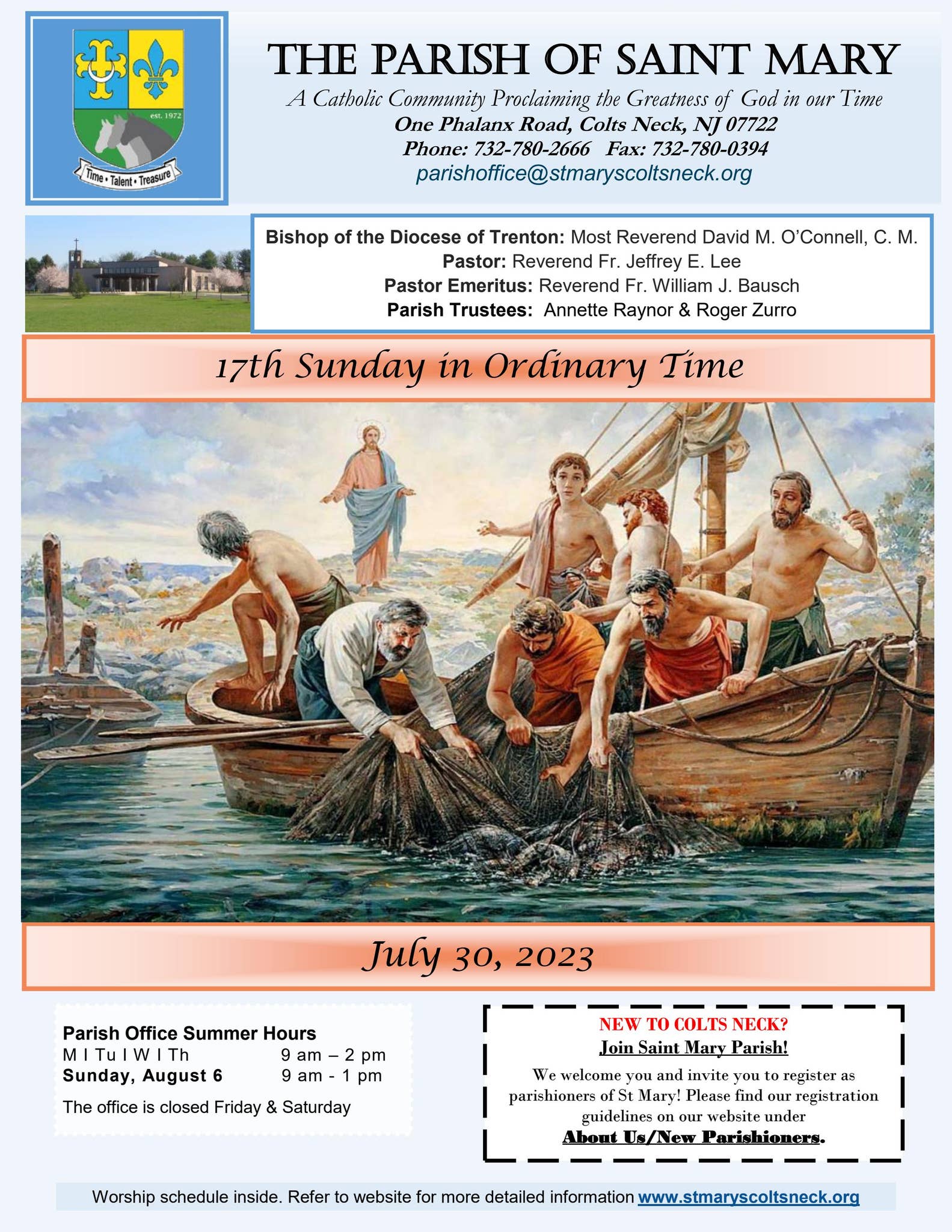 July 30, 2023 - 17th Sunday in Ordinary Time by The Parish of Saint ...