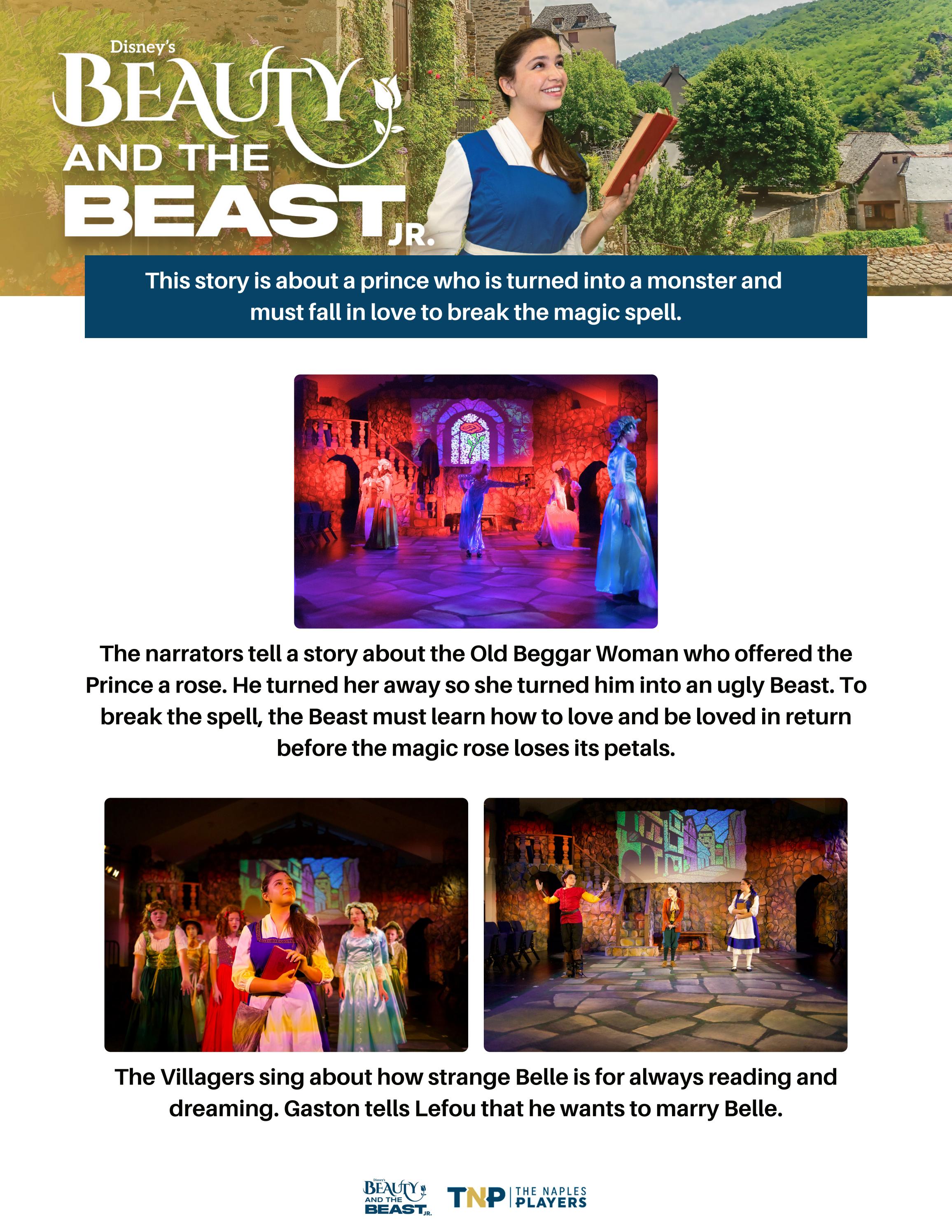 Beauty and the Beast JR Plot Accessibility Guide by The Naples Players ...