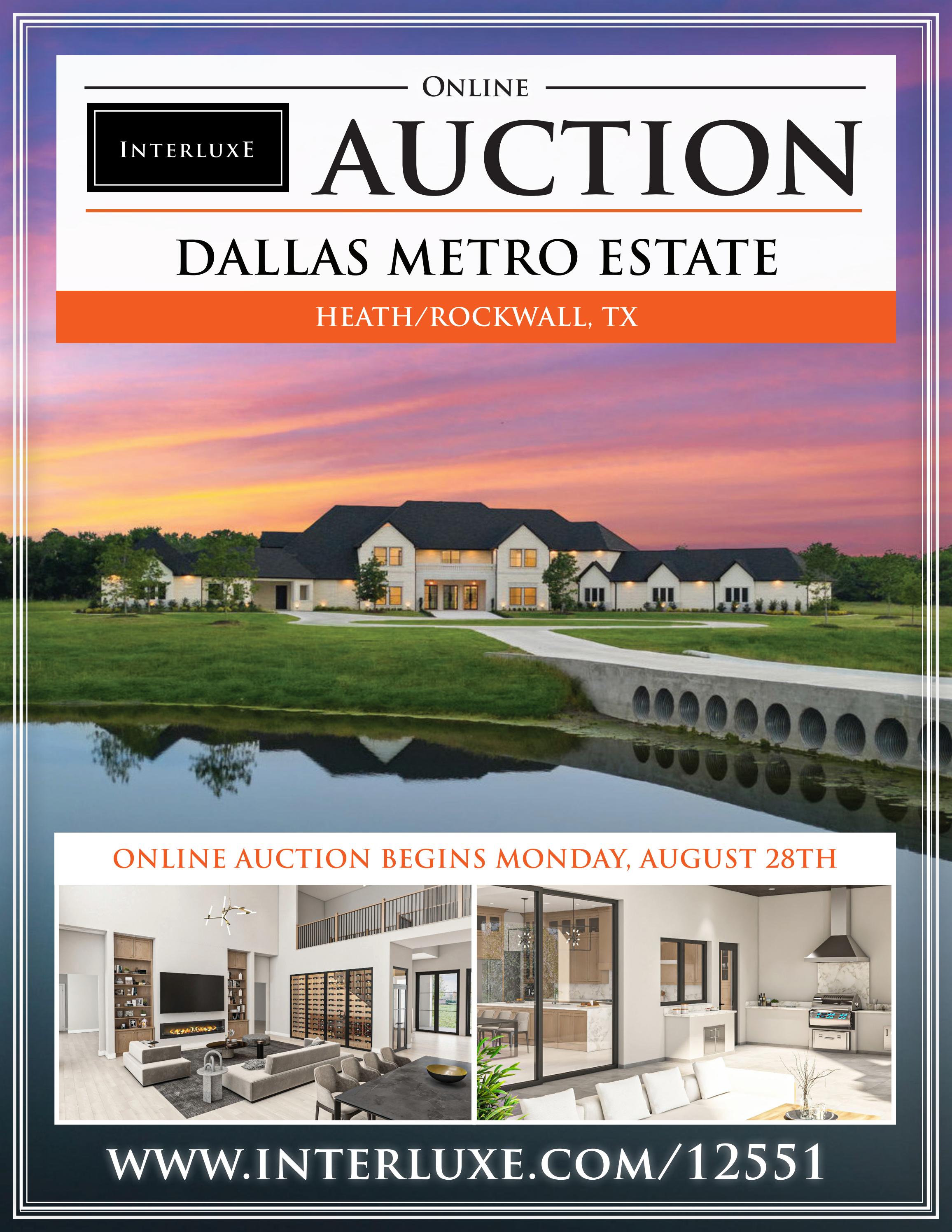 Online Auction Dallas Metro Estate Rockwall, TX by Interluxe Issuu