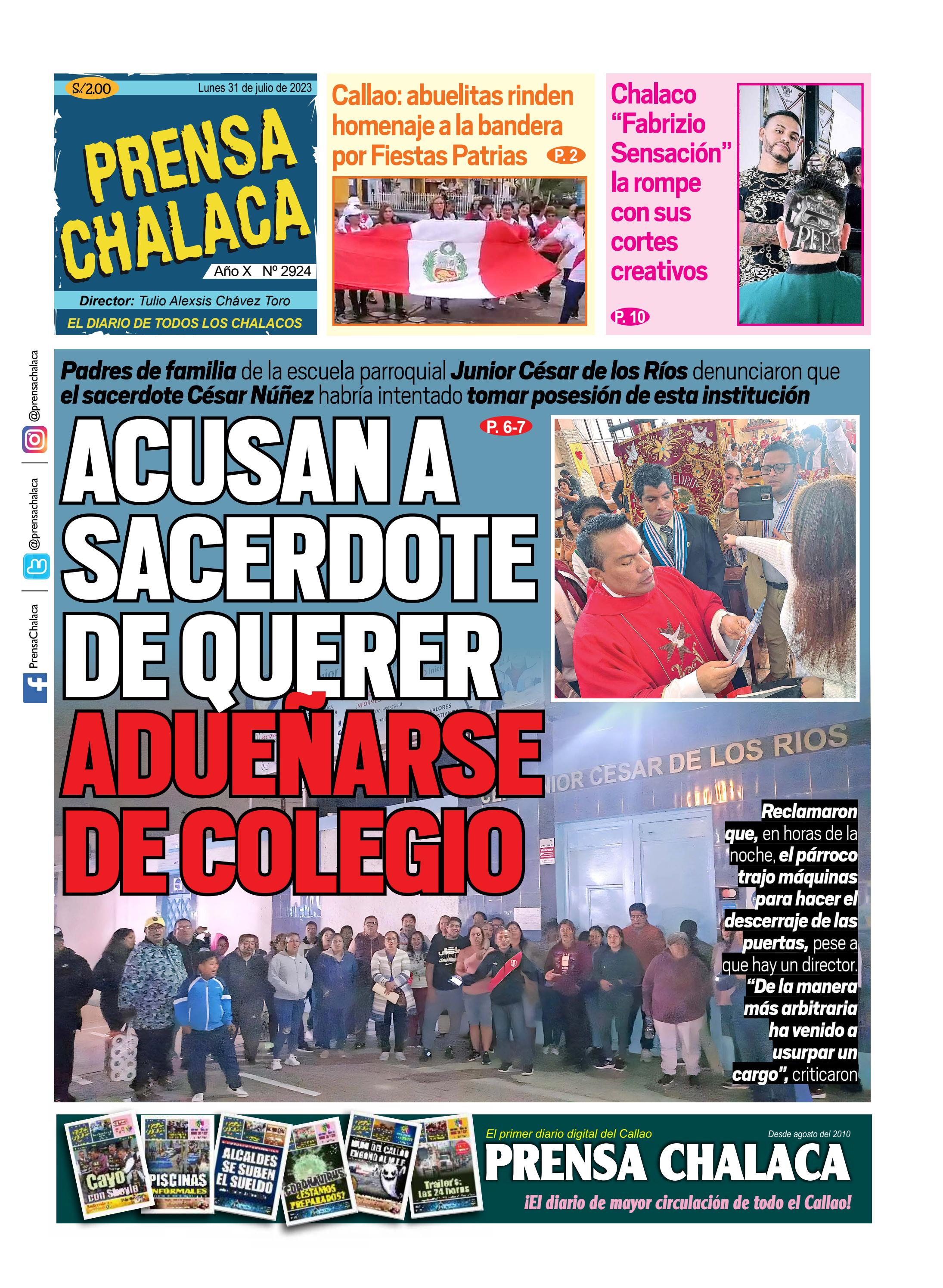 Chalaca Rep Dom Prensa Chalaca (31-7-2023) - 2924 by Grupo de Comunicaciones Así SAC ...