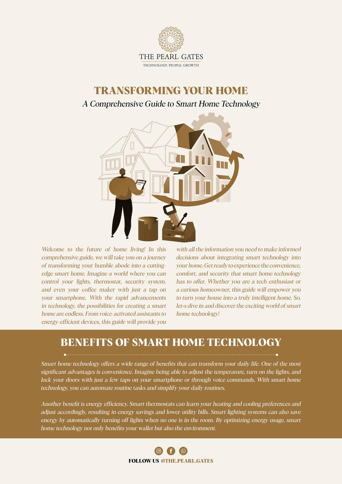 TRANSFORMING YOUR HOME : A Comprehensive Guide to Smart Home Technology ...