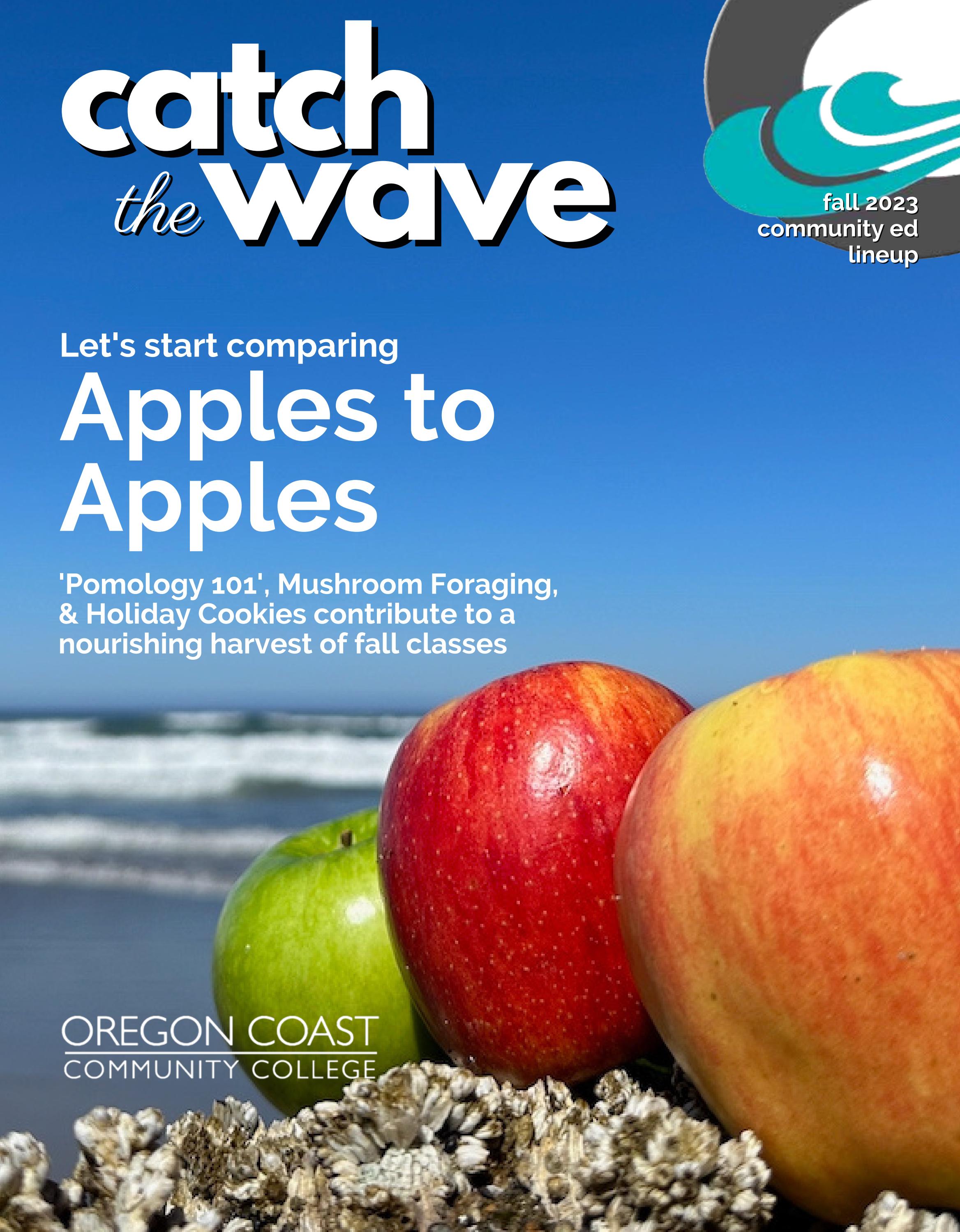 Catch The Wave Course Schedule Fall 2023 By Oregon Coast Community