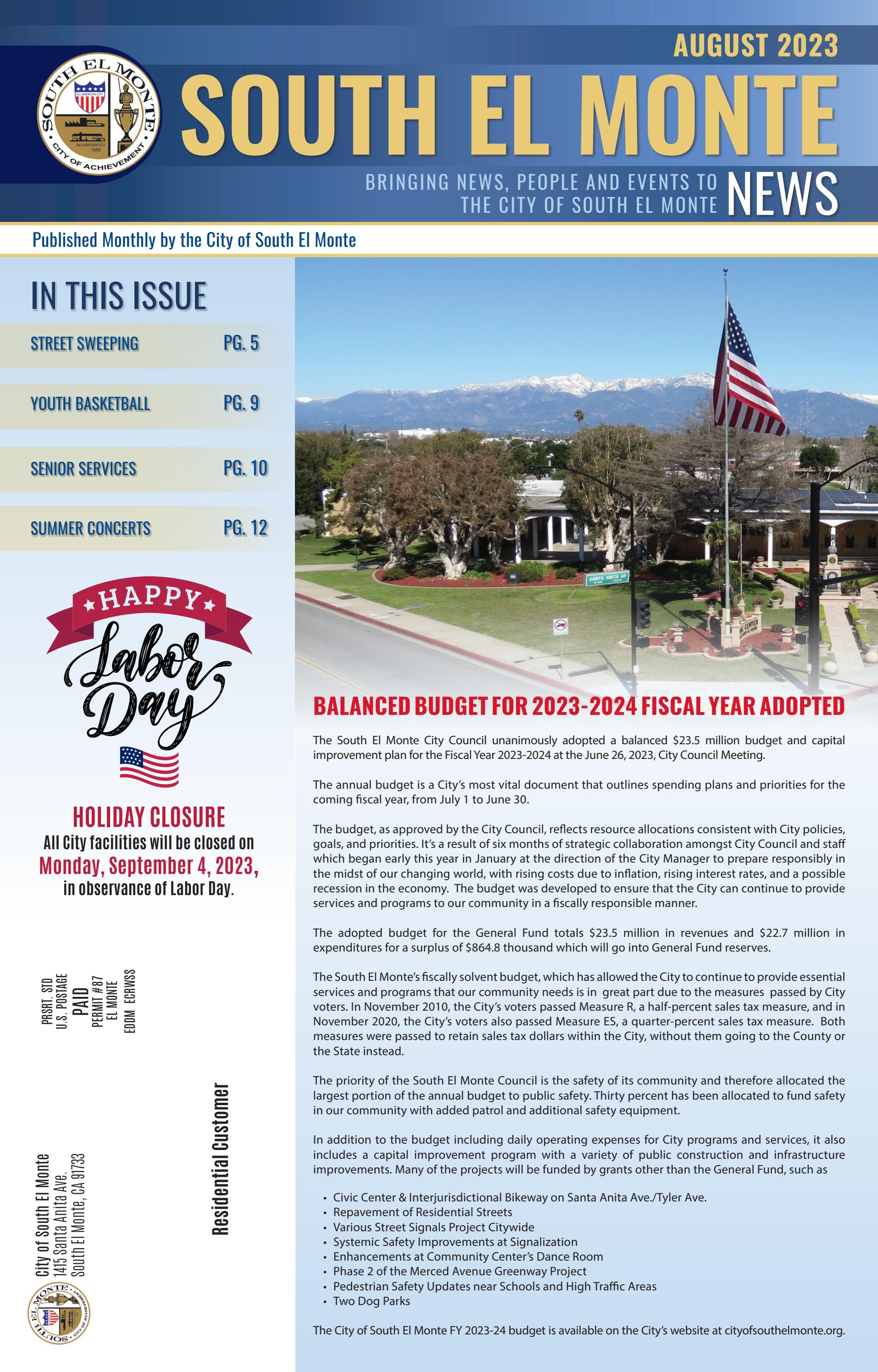 South El Monte News August 2023 by Issuu