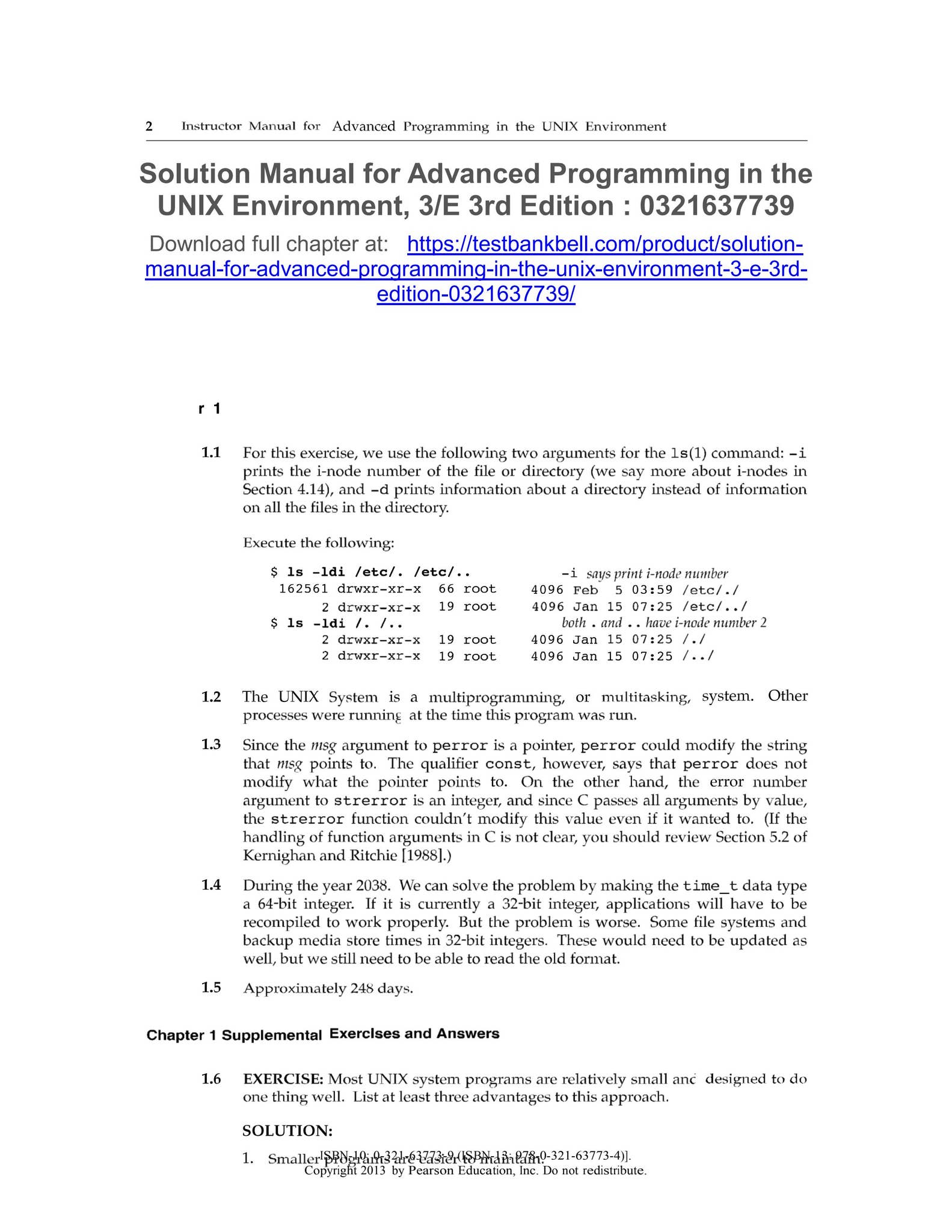 Solution manual for advanced programming in the unix environment 3 e ...