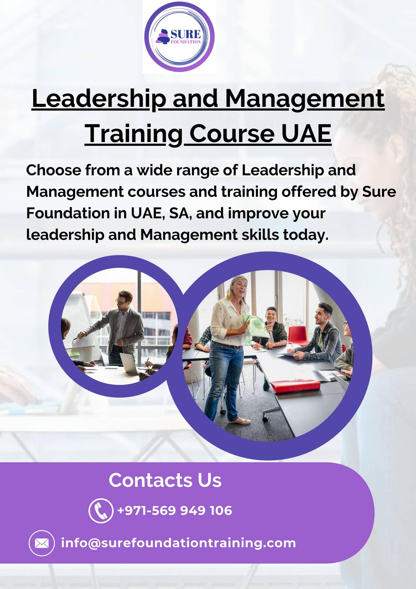 Leadership and Management Training Course UAE by Sure Foundation ...