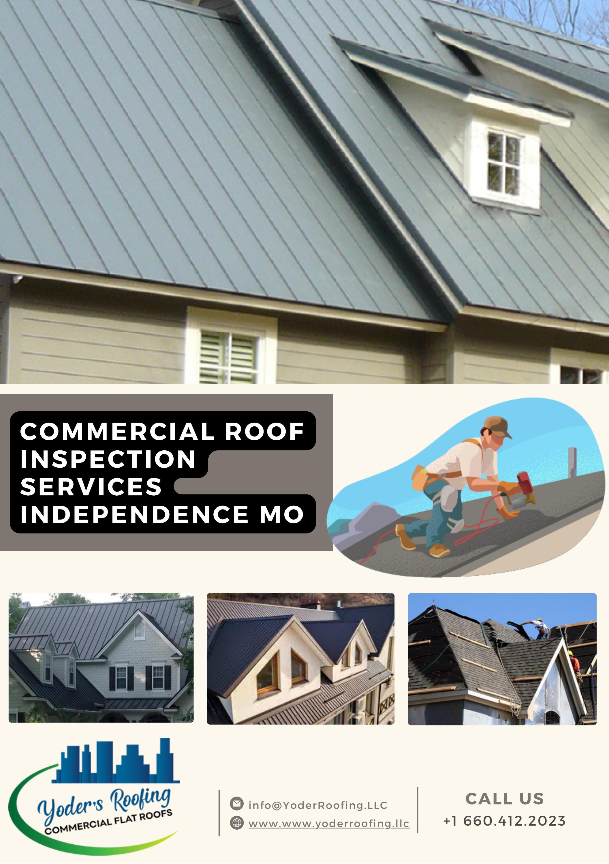 Commercial Roof Inspection Services Independence MO by Yoder's Roofing