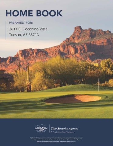 Cover of "2617 E. Coconino Vista"