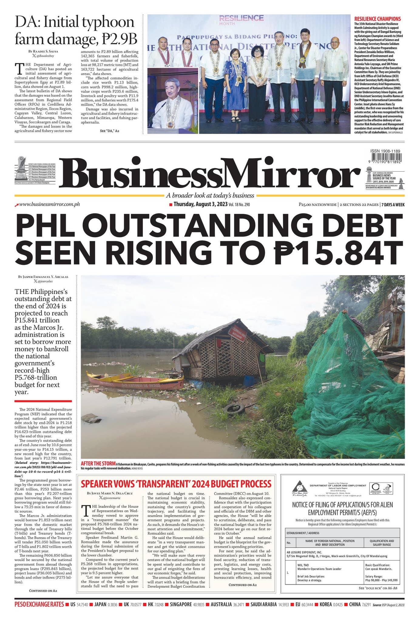 BusinessMirror August 03, 2023 by BusinessMirror - Issuu