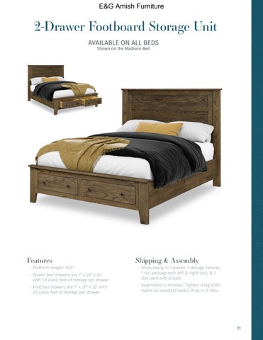 E & G Amish Furniture 家具目录 · 2023 Sunrise Cabinets 第 11 页