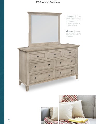 E & G Amish Furniture 家具目录 · 2023 Sunrise Cabinets 第 16 页