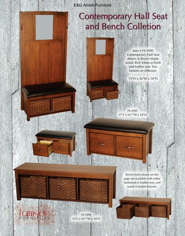 E & G Amish Furniture 家具目录 · Farmside 家具 第 13 页