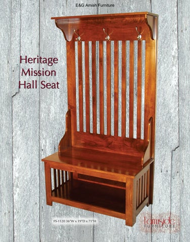 E & G Amish Furniture 家具目录 · Farmside 家具 第 15 页