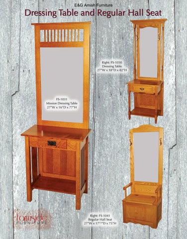E & G Amish Furniture 家具目录 · Farmside 家具 第 19 页