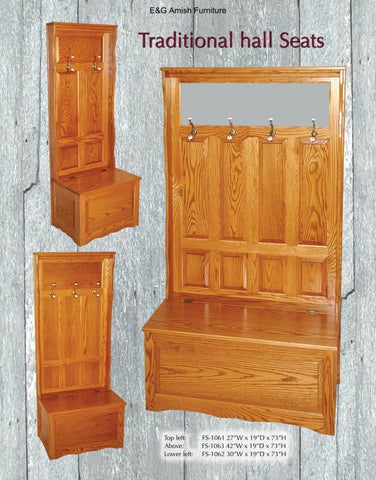 E & G Amish Furniture 家具目录 · Farmside 家具 第 9 页