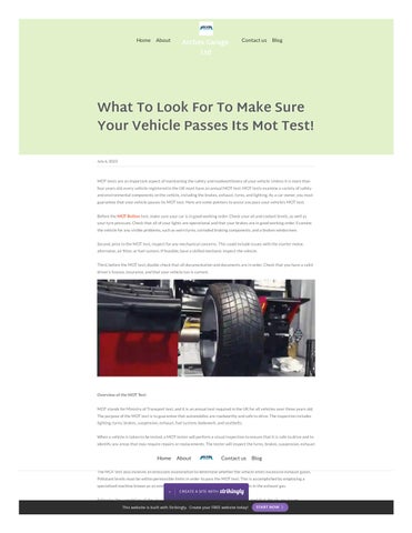 Get Peace Of Mind With Reliable MOT Checks In Bolton