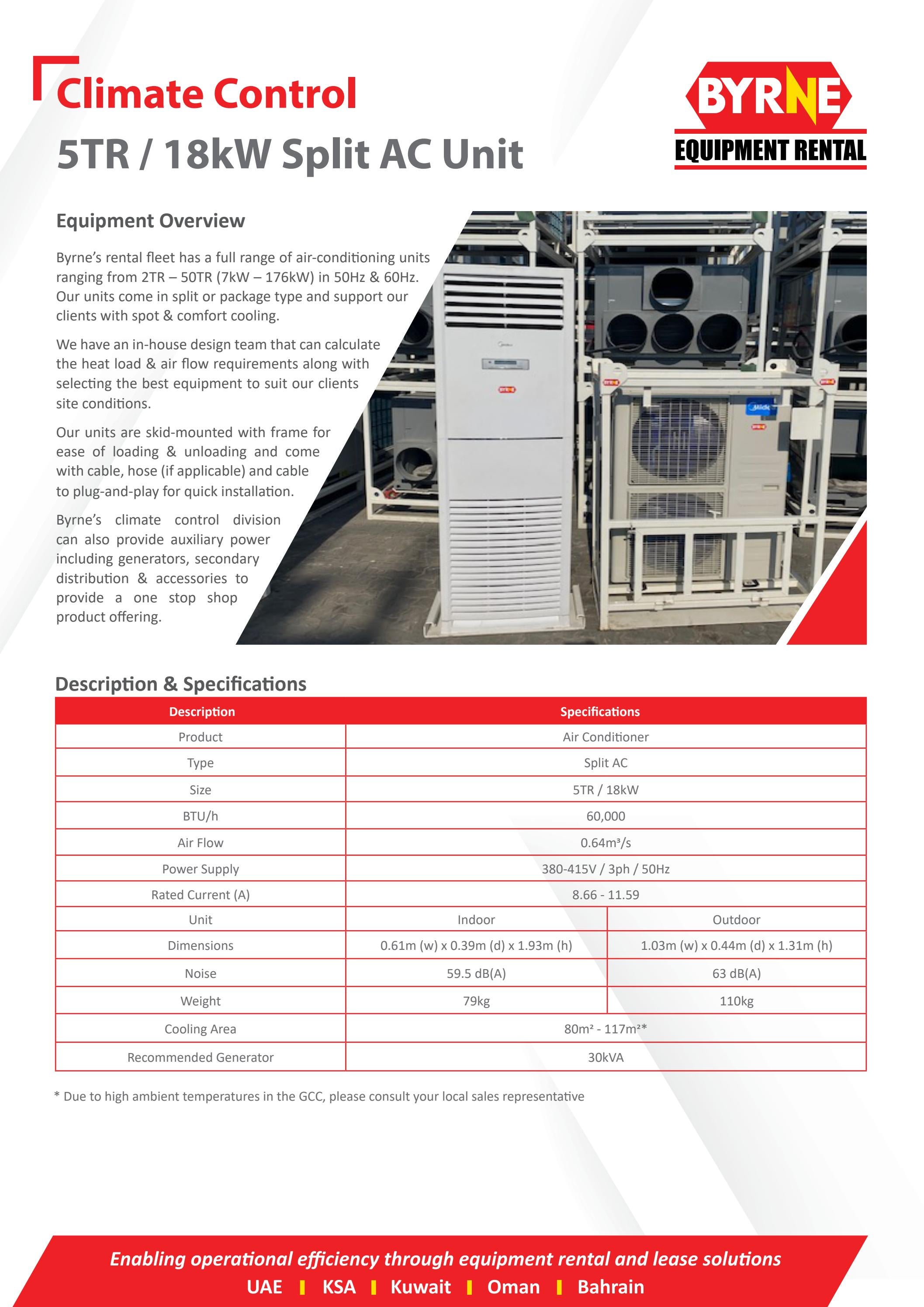 5TR Split AC Product Flyer by Byrne Group - Issuu