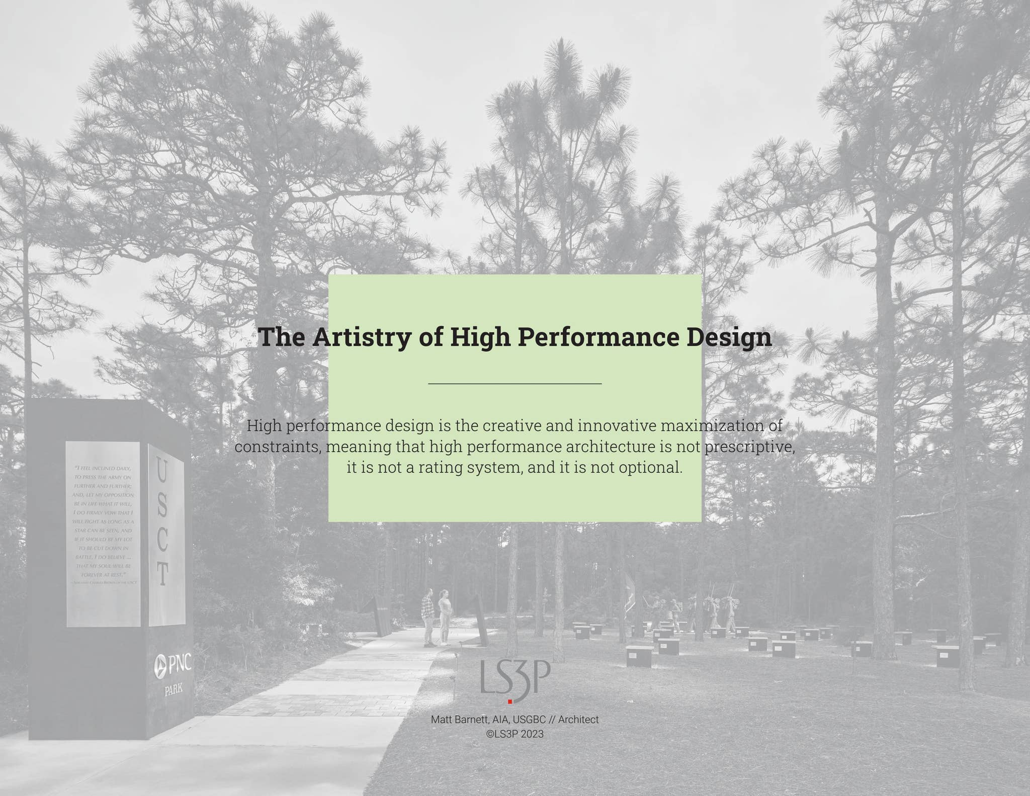 The Artistry of High Performance Design by LS3P - Issuu