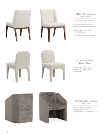 CenturyFurniture 家具目录 · Century 家具 Market Introductions April 2023 第 6 页