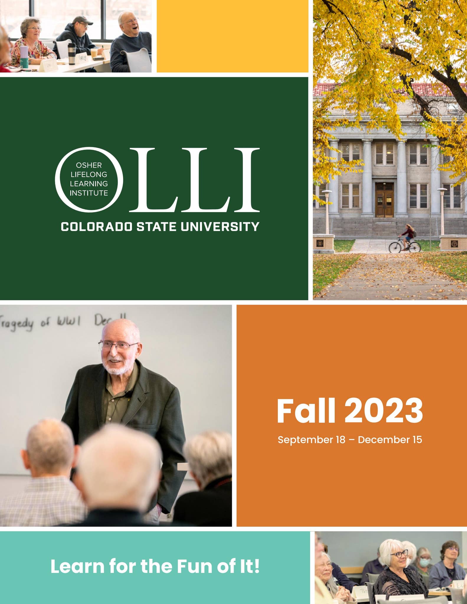 CSU OLLI Fall 2023 Catalog by CSU Online Issuu