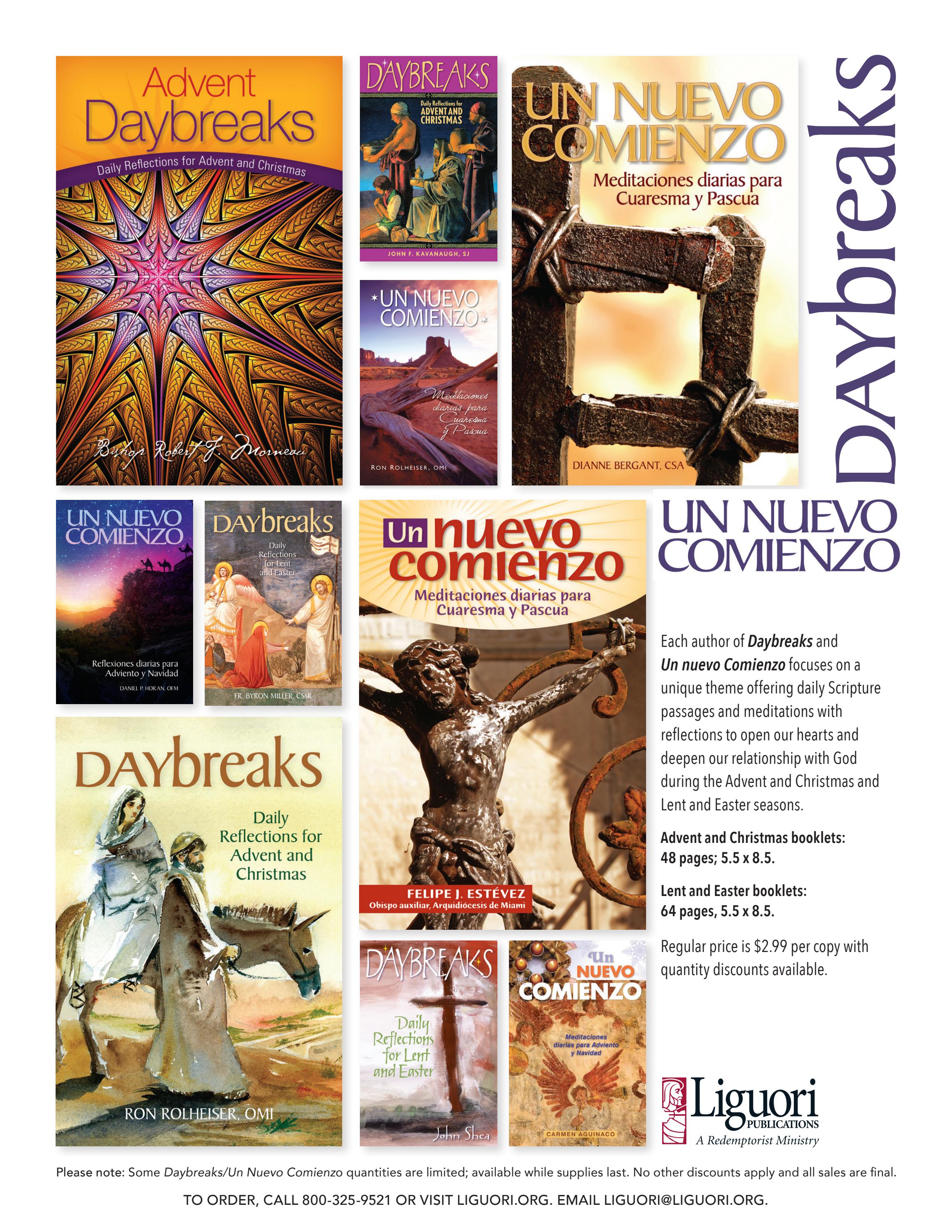 20232024 Daybreaks and Un Nuevo Comienzo Catalog by Liguori
