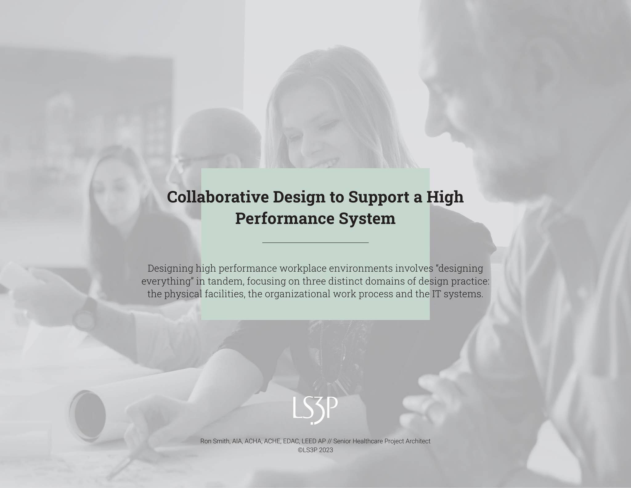 Collaborative Design to Support a High Performance System by LS3P - Issuu