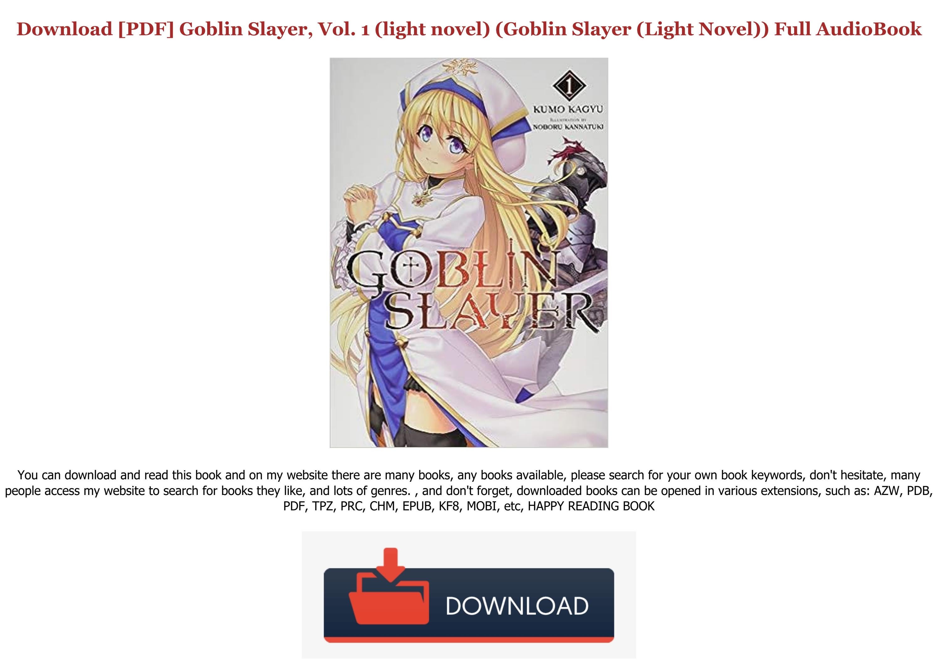 Goblin Slayer Light Novel Volume 1 Chapter 4 issuu.com
