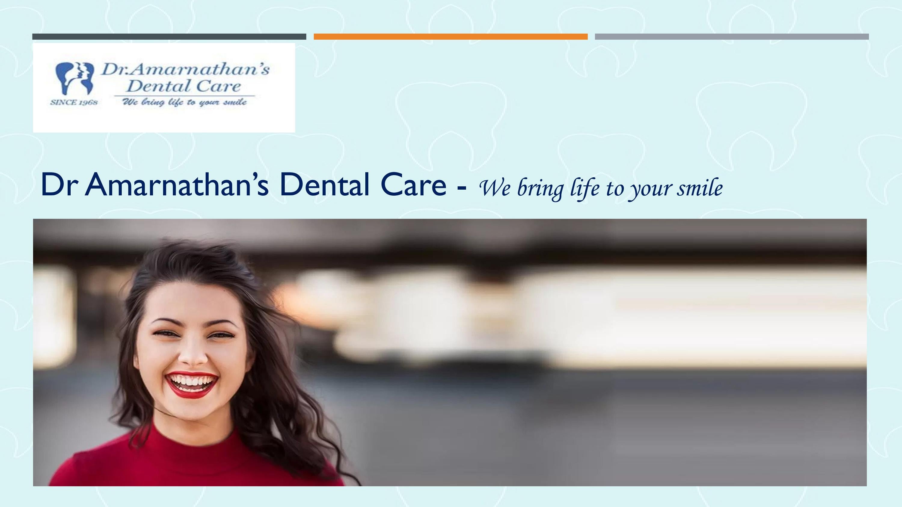 Dental Clinic in Tambaram Dr.Amarnathan's Dental Care by Amarnath Issuu