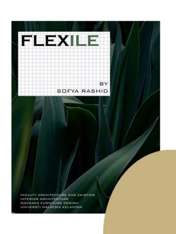 Ida Sofya 家具目录 · FLEXILE ( 家具 DESIGN) 第 2 页