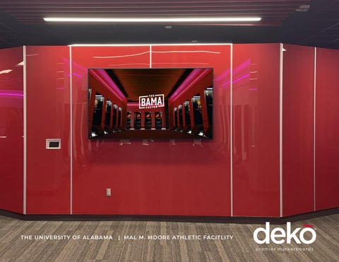 deko markerboards - University of Alabama 第 13 页