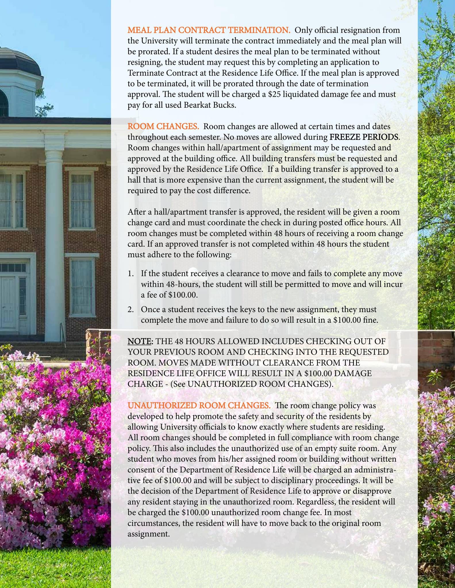 2023-2024 Residence Life Handbook by Sam Houston State University - Issuu