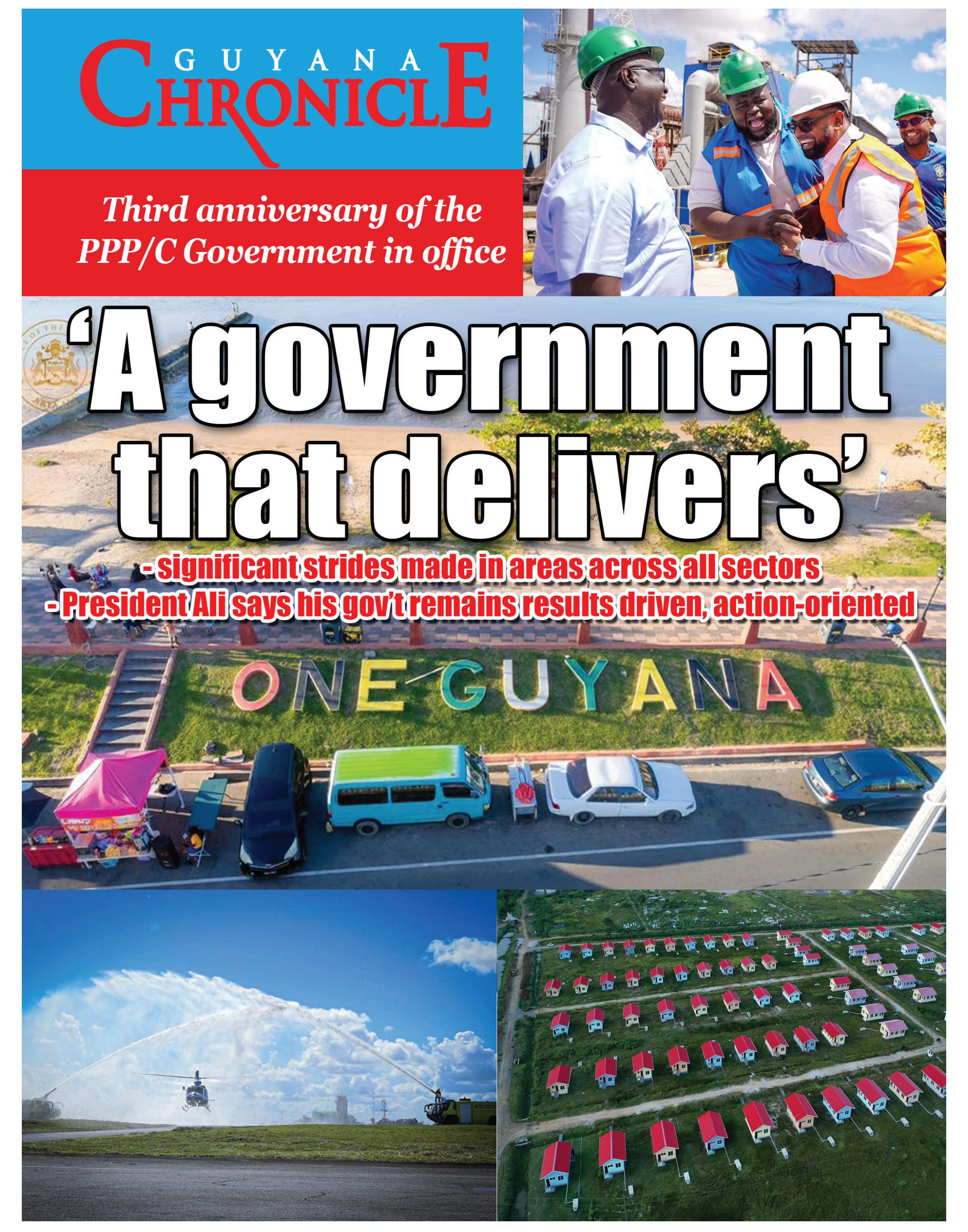 Guyana Chronicle Supplement 08-06-2023 by Guyana Chronicle - Issuu