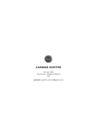 Arch. Carmine Gioffré - Portfolio 2023 第 2 页
