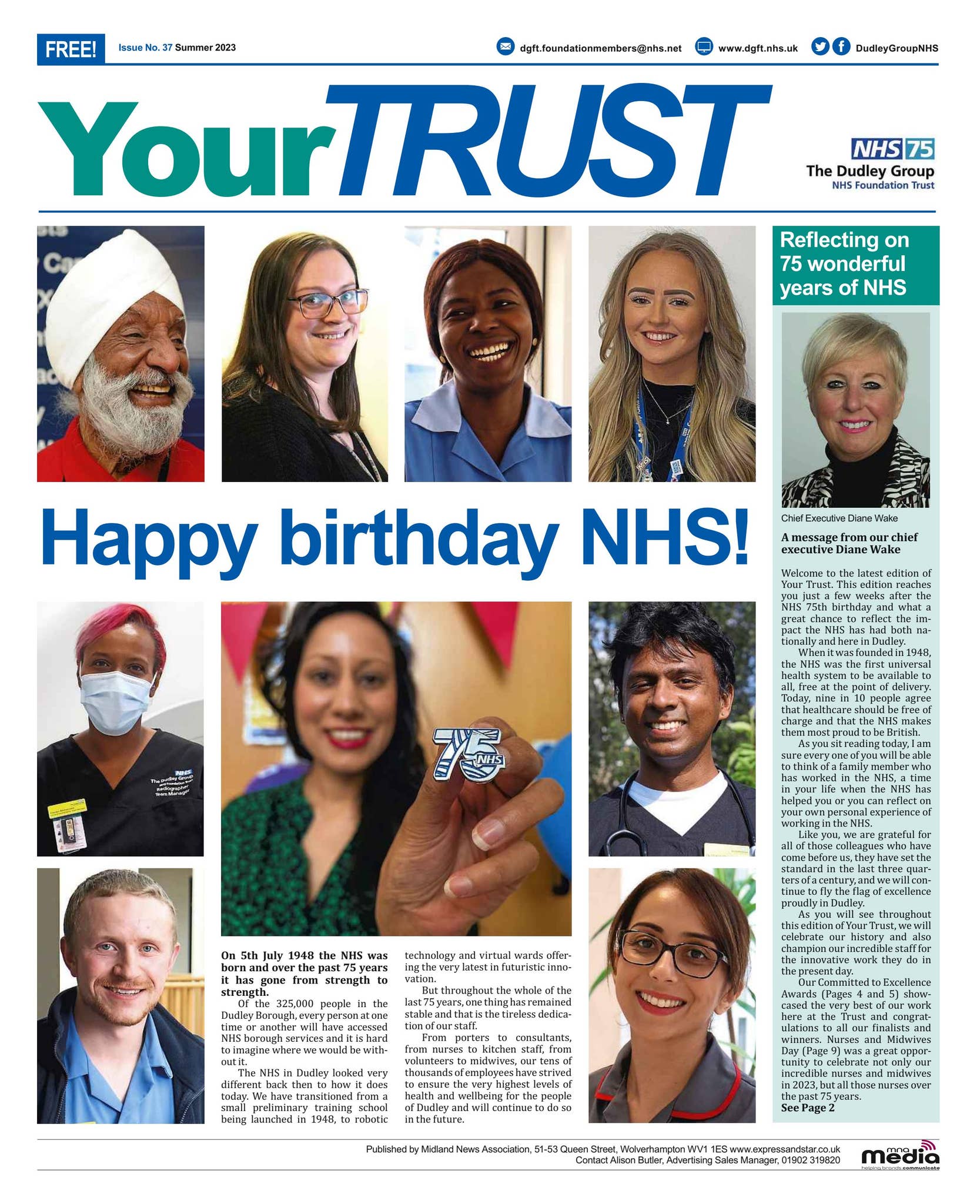 Nhs Ward Newsletter Example.pdf NHS Newsletter Summer 2023 by MNA_Media - Issuu