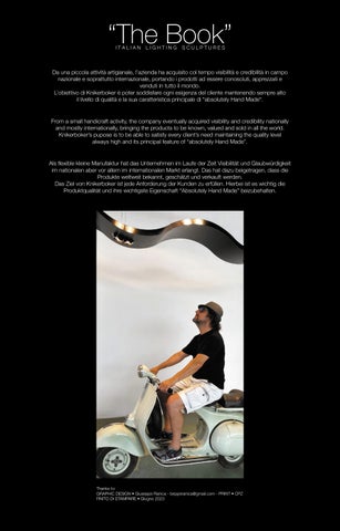 ai-concept GmbH 灯饰目录 · Knikerboker - THE ART OF HAND MADE in 意大利 . 第 2 页