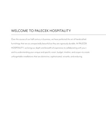 PALECEK 酒店工程 灯饰型录 第 2 页