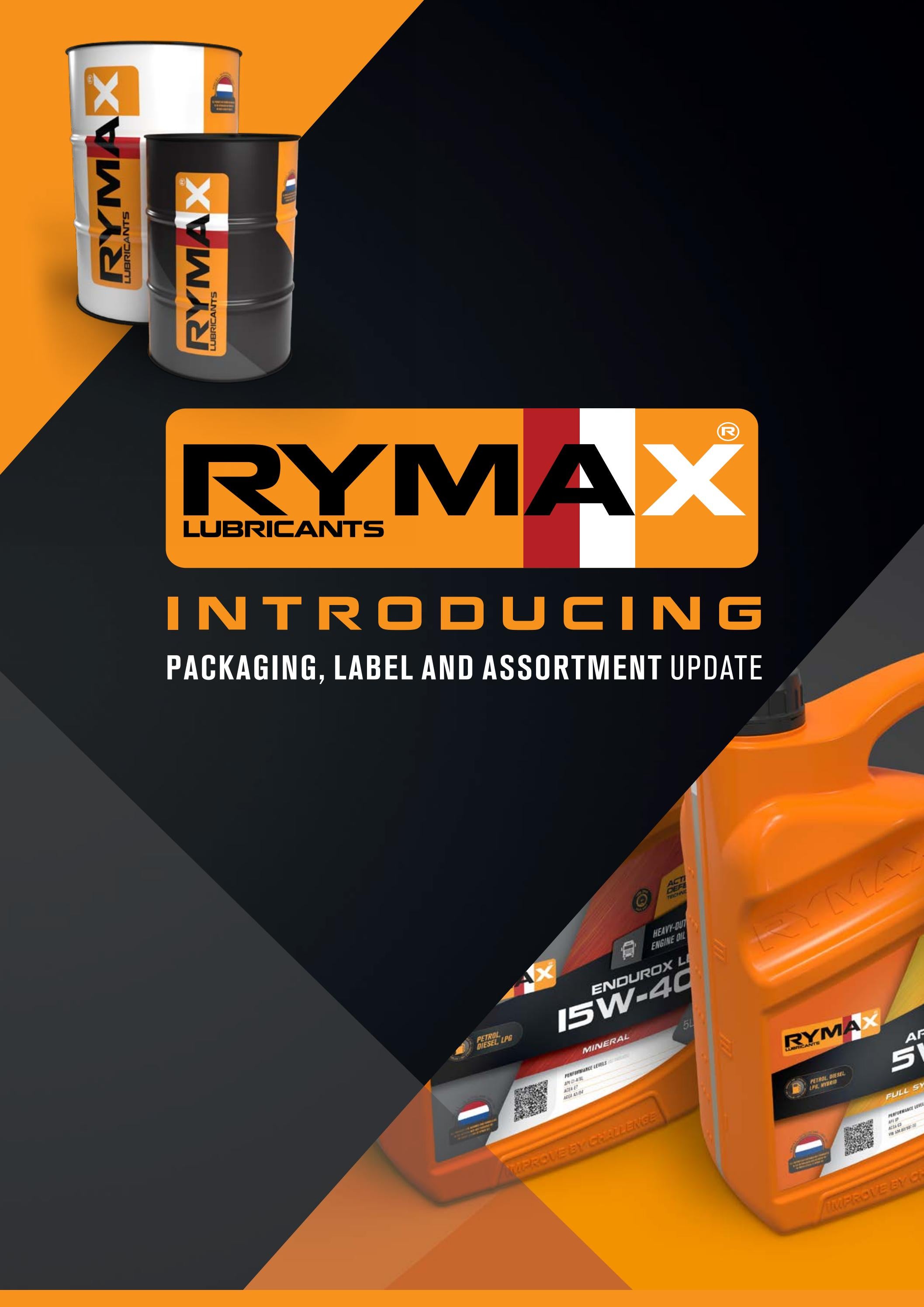 Rymax Lubricants Packaging, Label and Assortment Update by Rymax Lubricants Issuu