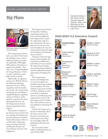 The Arkansas Lawyer 夏季 2023 第 11 页